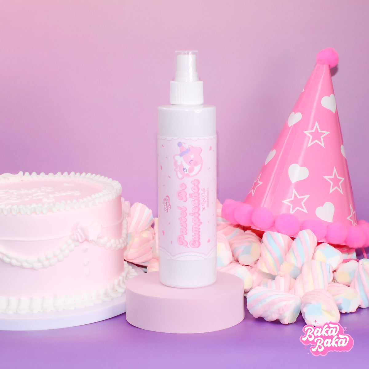 Pastel de Cumpleaños Milky Splash/ Bruma Corporal | Birthday Cake