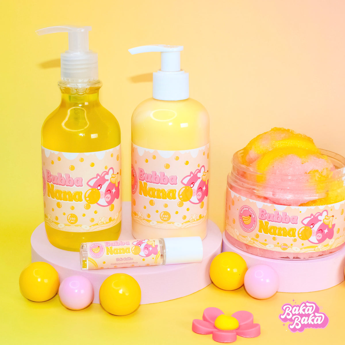 Baka Kit Bubba Nana/ Colección Corporal Completa | Banana