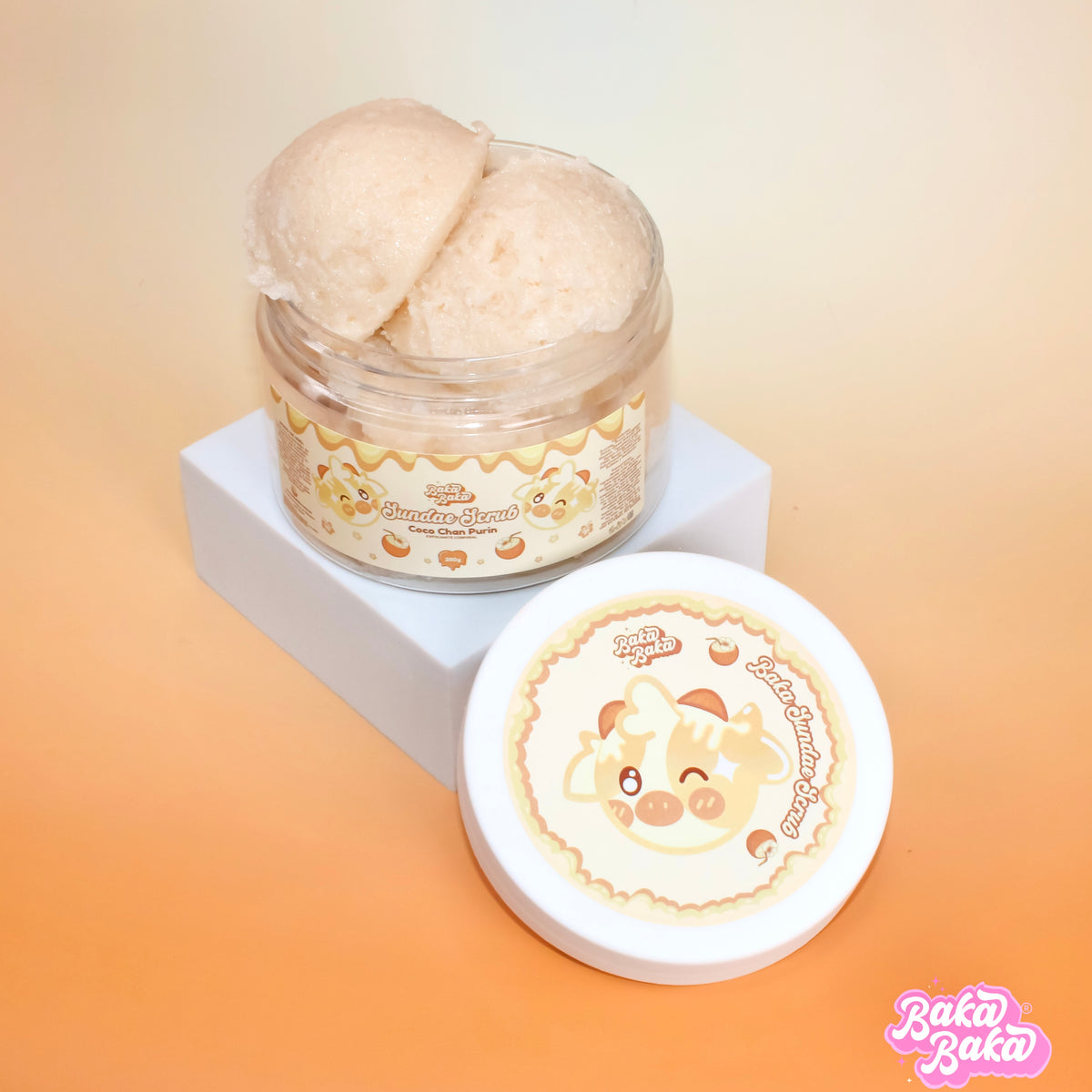 Coco Chan Purin Sundae Scrub/ Exfoliante Corporal | Coconut Milk