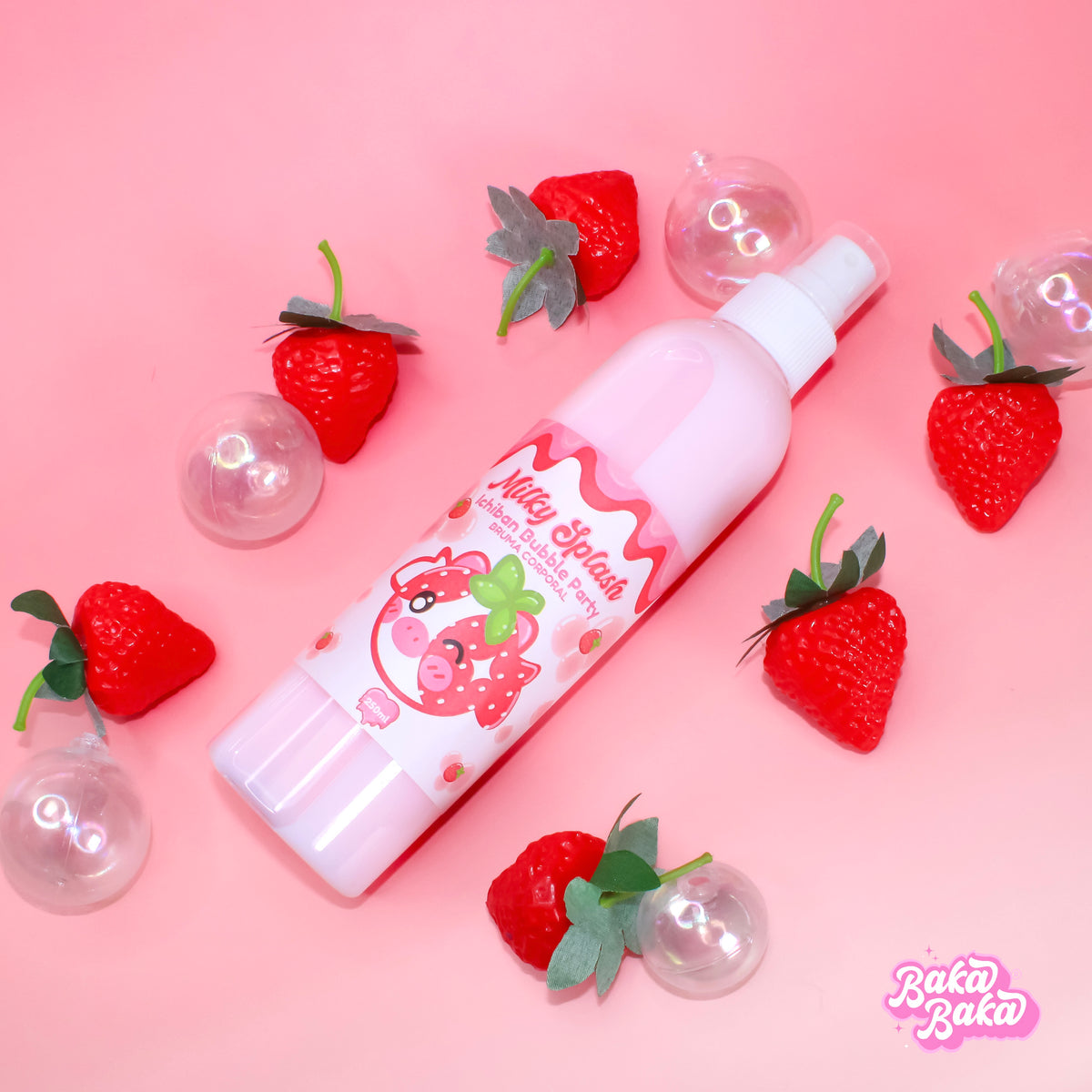 Ichiban Bubble Party Milky Splash/ Bruma Corporal | Strawberry Soda