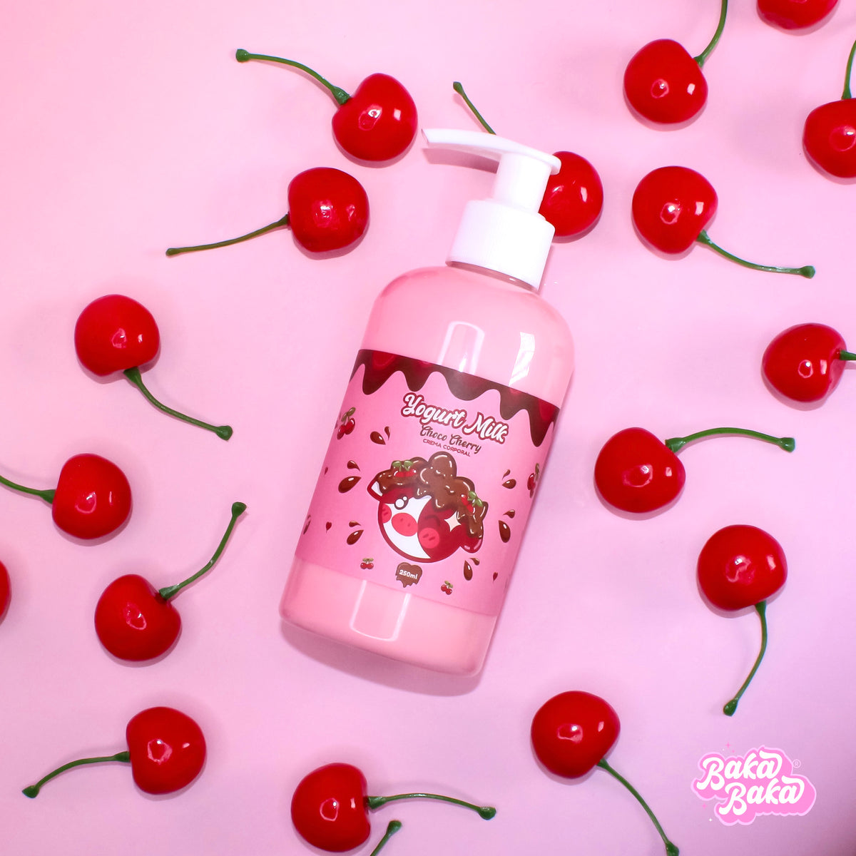Choco Cherry Yogurt Milk/ Crema Corporal | Candy Cherry