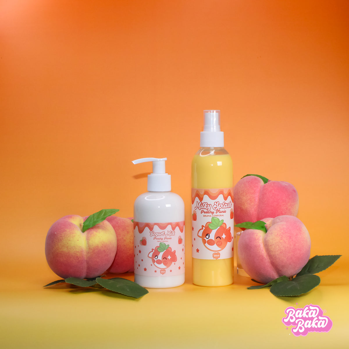 Milky Duo Peachy Picnic /Crema y Splash Corporal | Peach Nectar