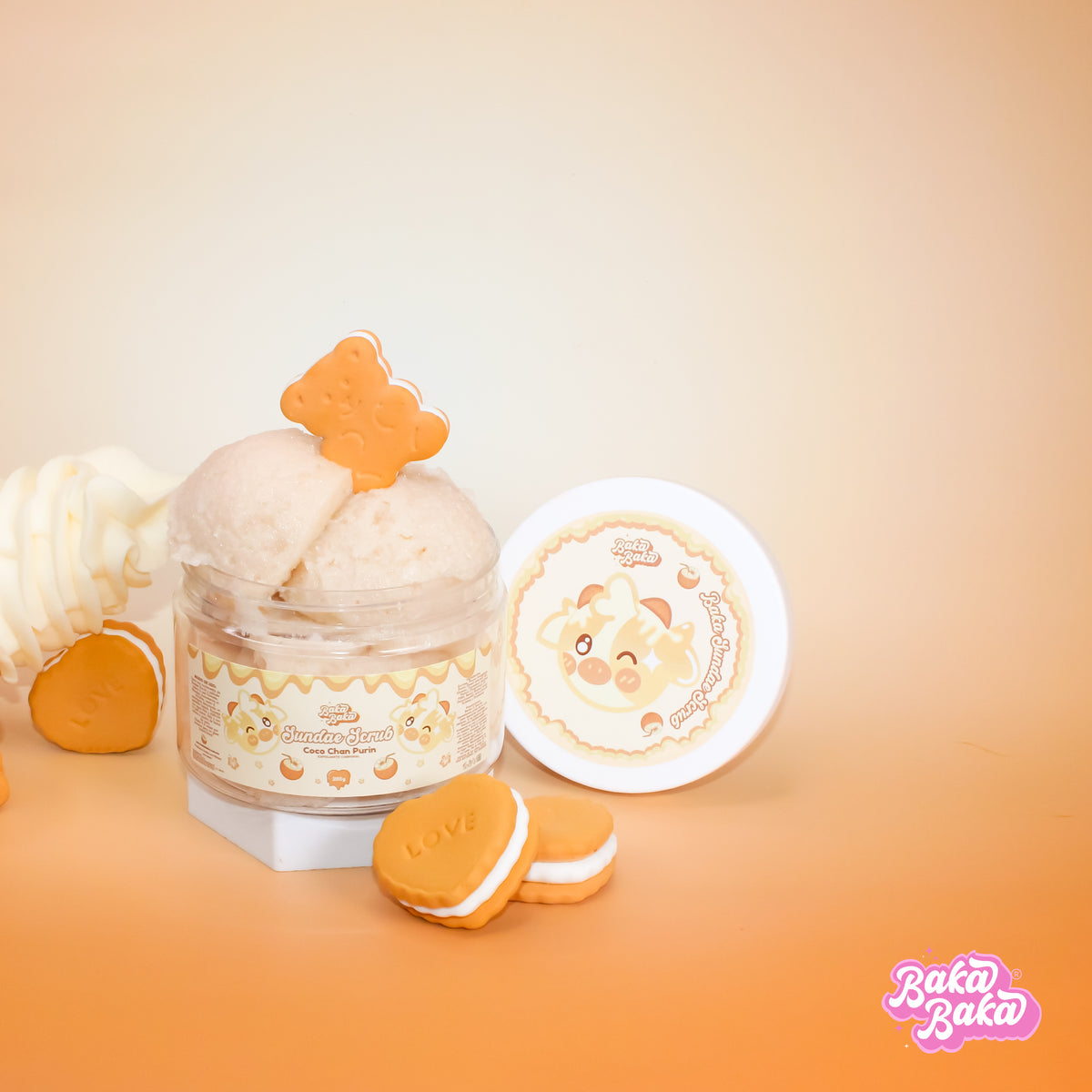 Coco Chan Purin Sundae Scrub/ Exfoliante Corporal | Coconut Milk