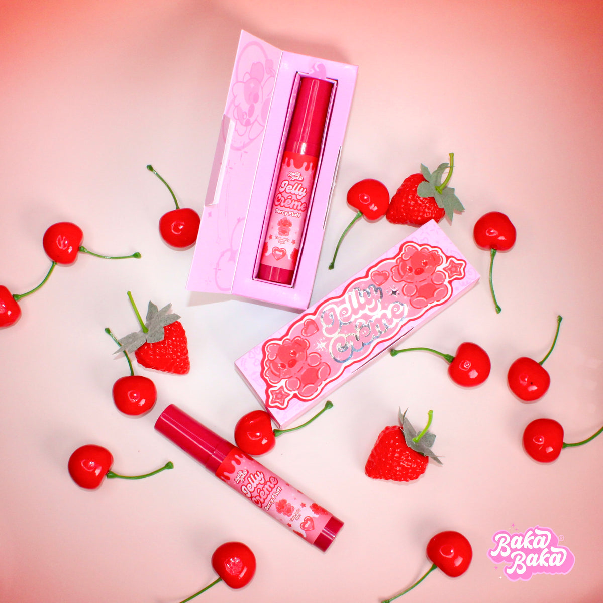 Jelly Créme Berry Fluff/ Tinta Jelly 3en1 | Frutos Rojos